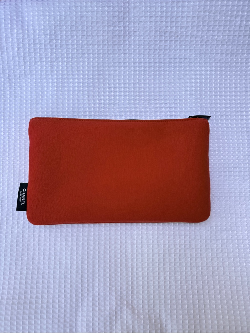 Chanel Red Makeup Bag Pouch - Picture 7 of 7